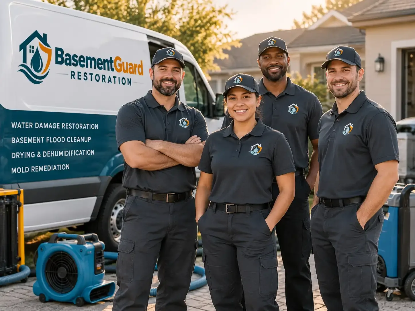 Basement Water Damage Restoration company in Yeoman, IN